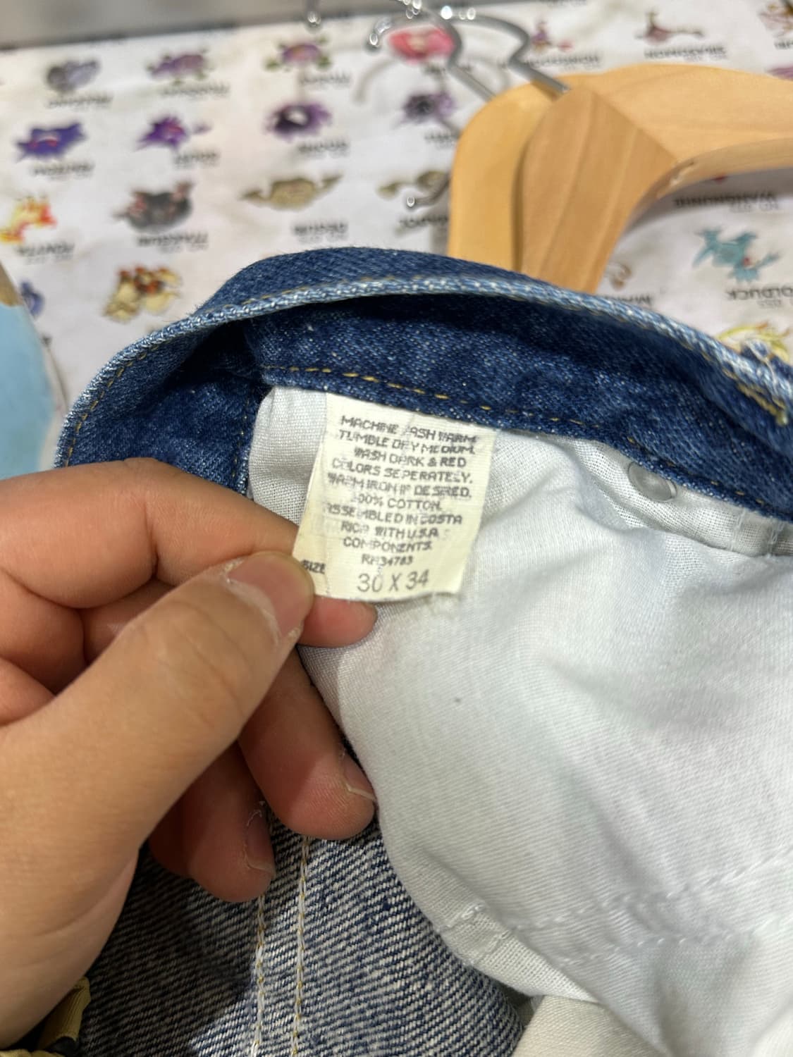 90s Lee made in USA 데님팬츠 상품이미지5