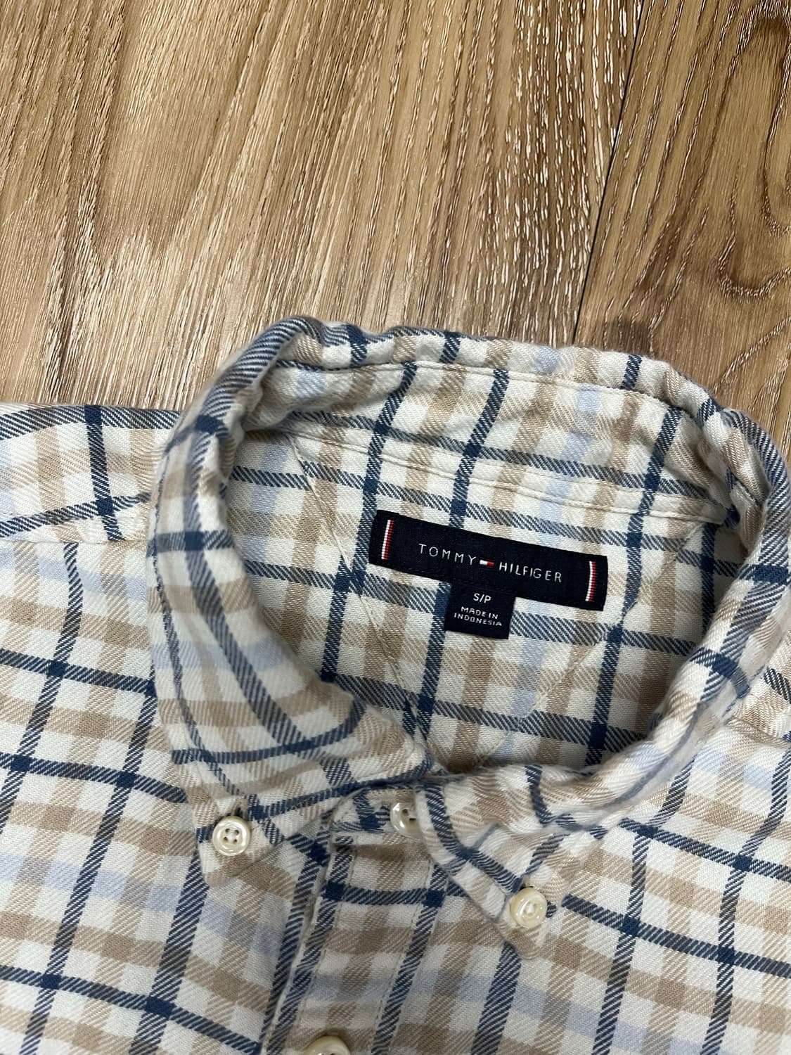 타미힐피거 포켓 체크셔츠 95 상품이미지3
