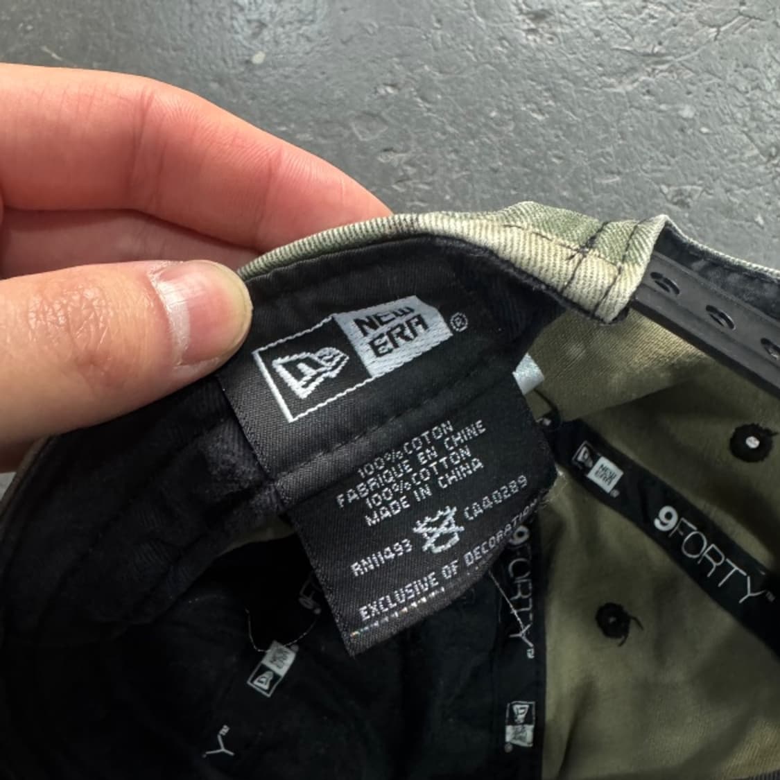 뉴에라 카모 볼캡 상품이미지4