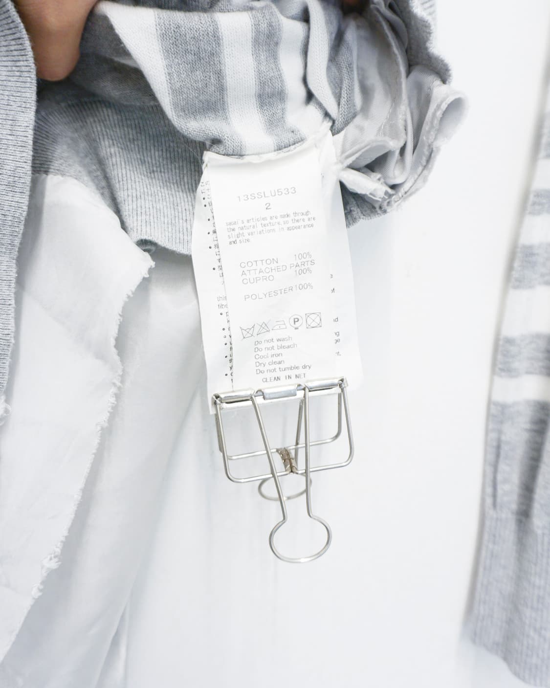 SACAI LUCK layered stripe cardigan 상품이미지9