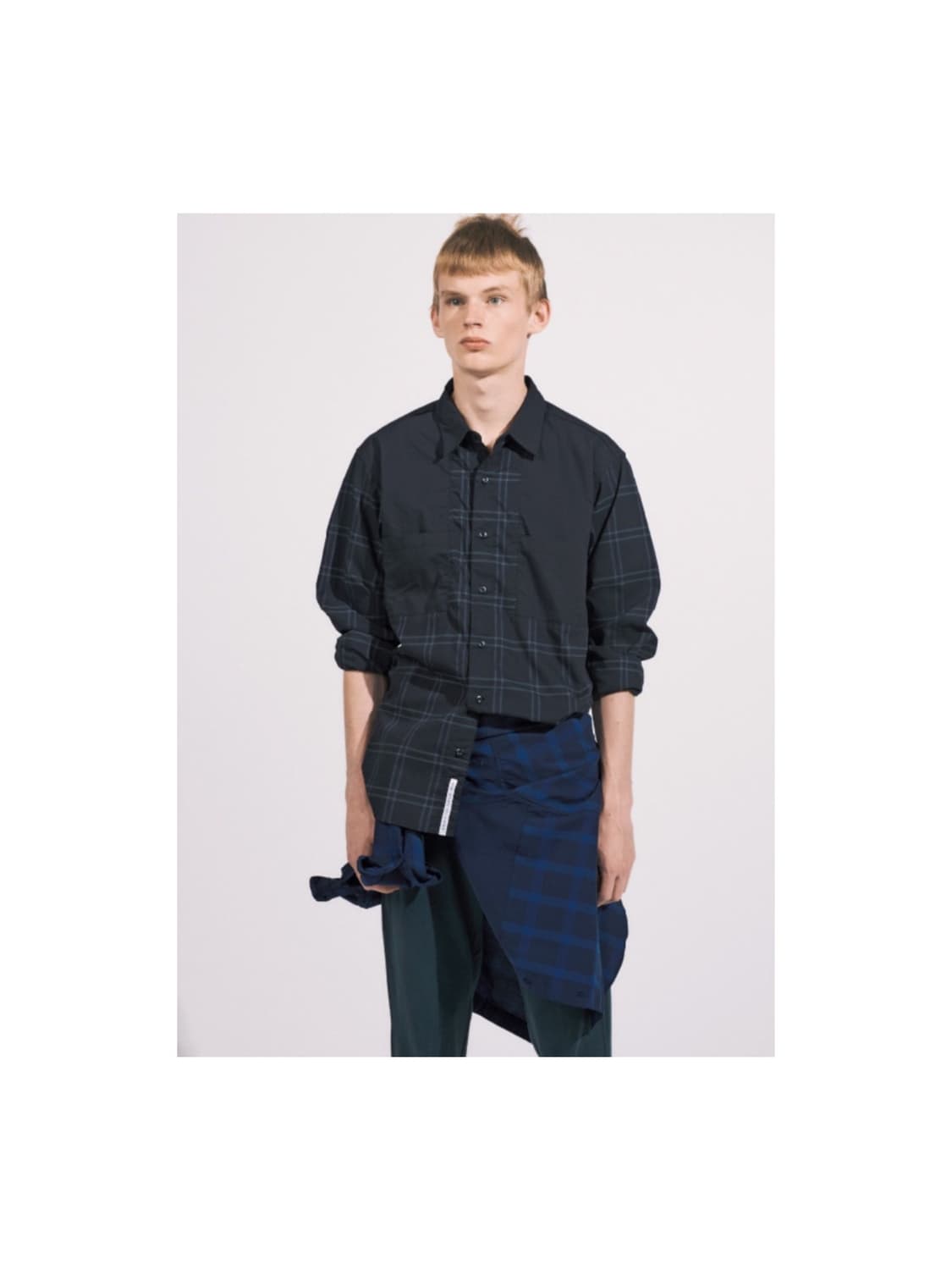 Shoulder panel shirt 상품이미지2