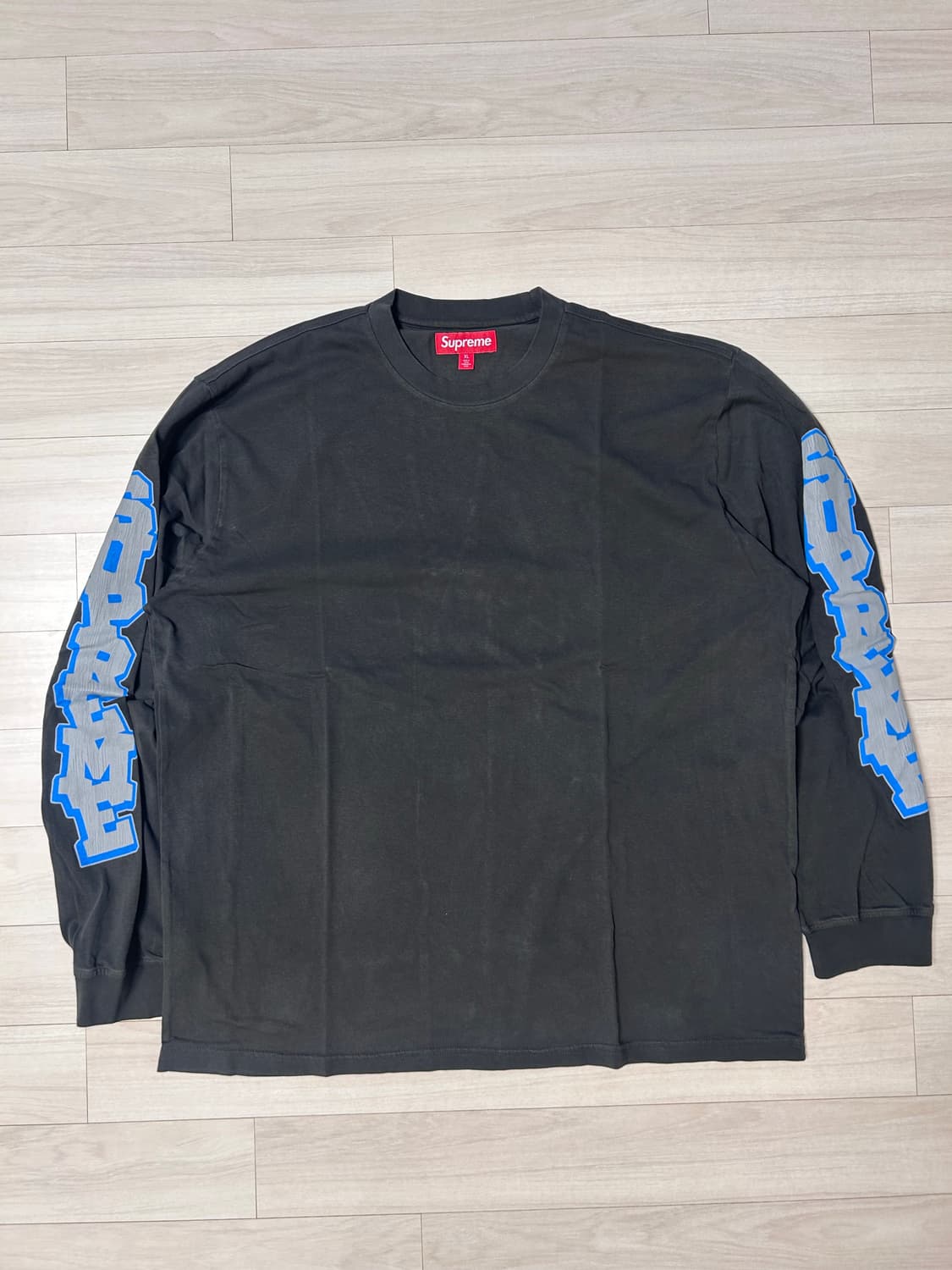 (XL)슈프림 크랙 롱슬리브 -26ss 상품이미지1
