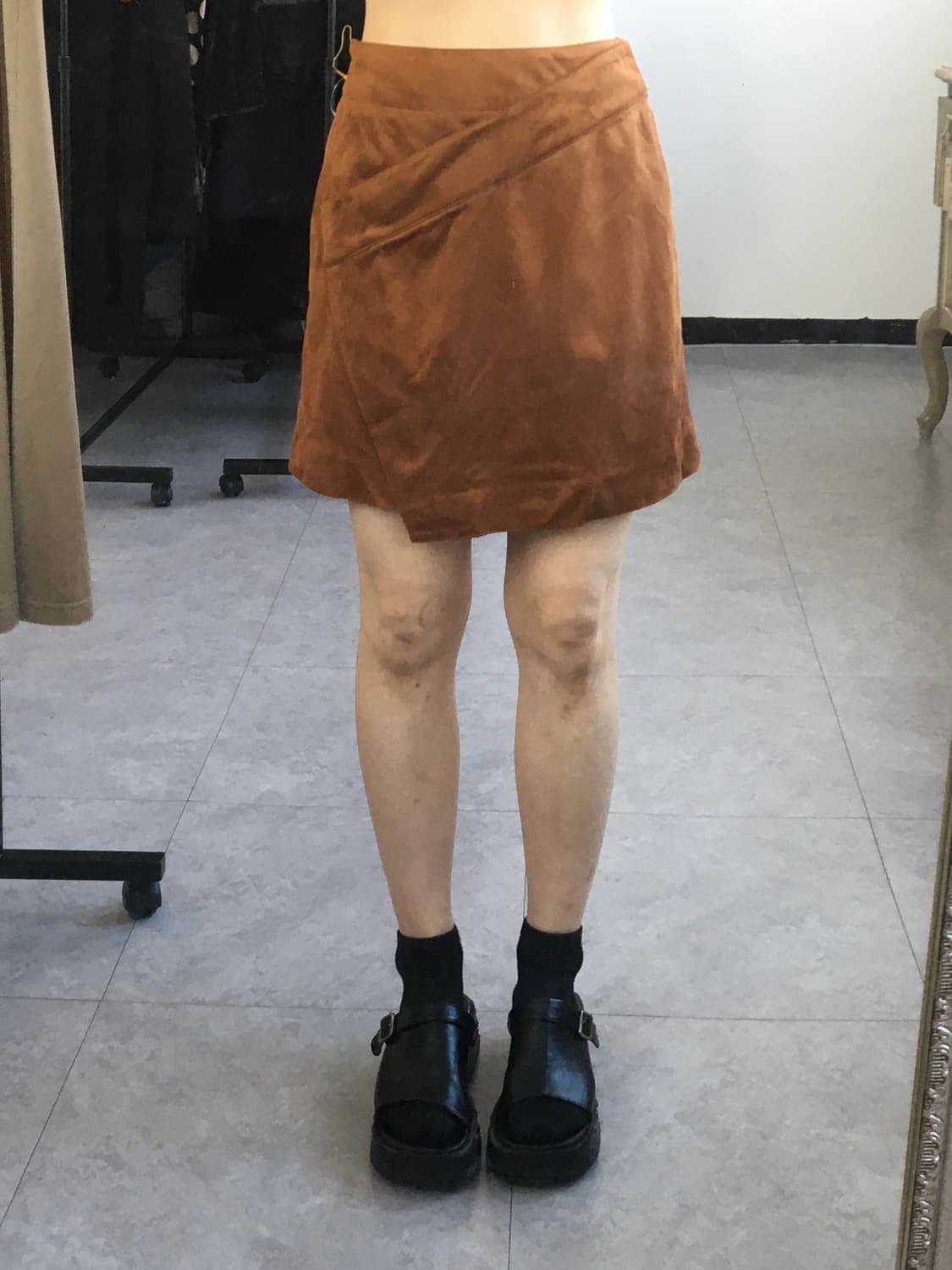 Wrap point skirt 상품이미지4