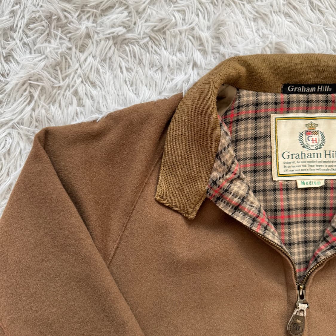 GRAHAM HILL 일본빈티지 블루종 자켓 빈티지자켓 항공자켓 m 90 상품이미지1