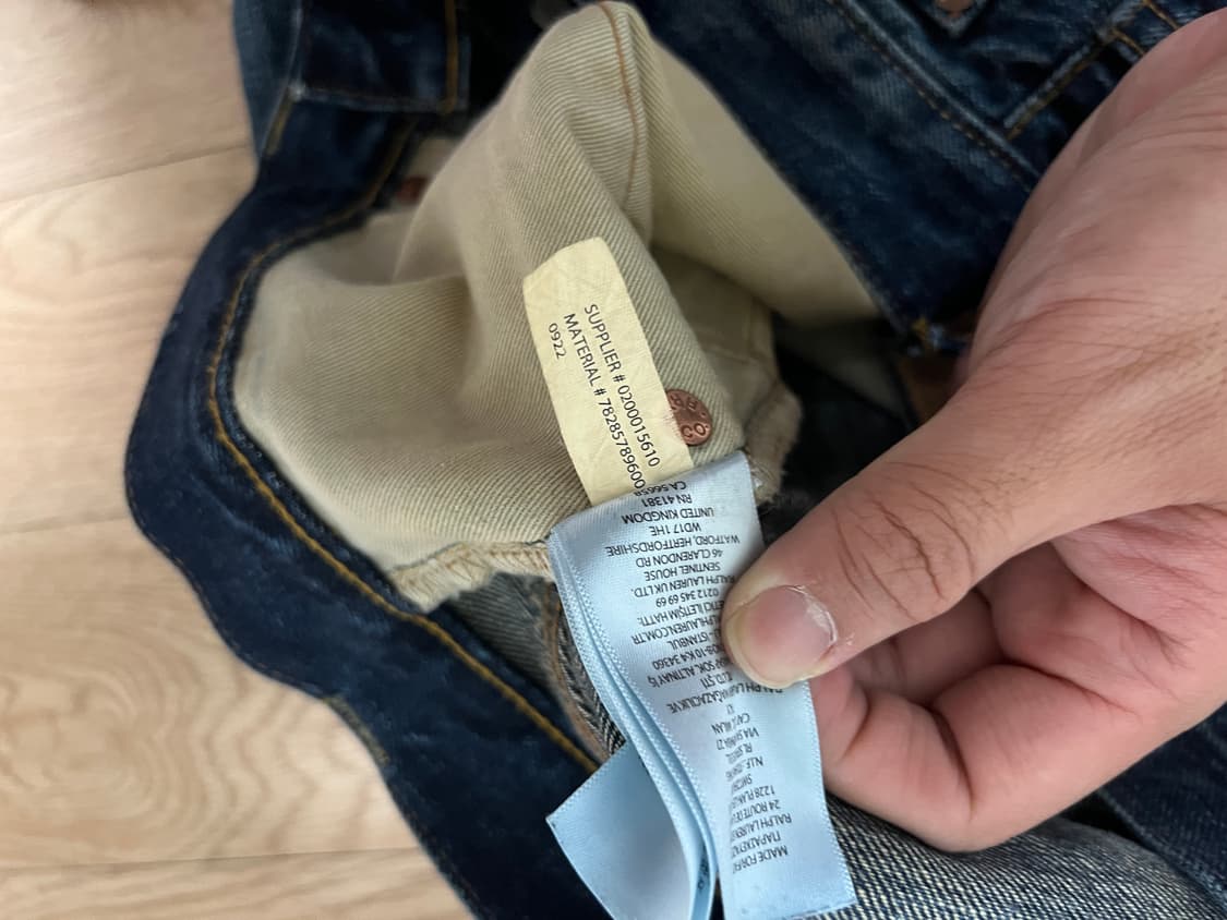 RRL 더블알엘 빈티지파이브포켓 기빈스 30x30 기븐스 빈파포 상품이미지5
