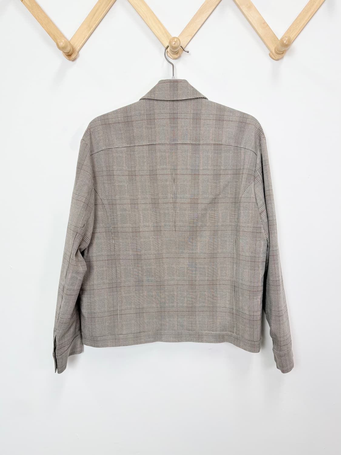 새상품 드로우핏 체크 크리드 세미오버 트러커자켓 상품이미지5