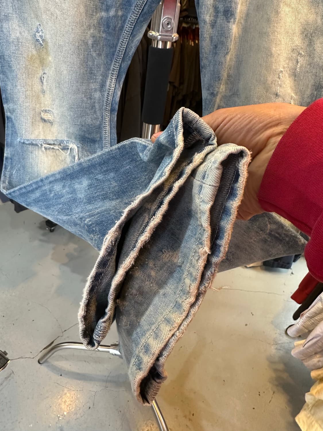 Old 디젤 크롤리 Krooley 데님 팬츠 31x32 상품이미지7