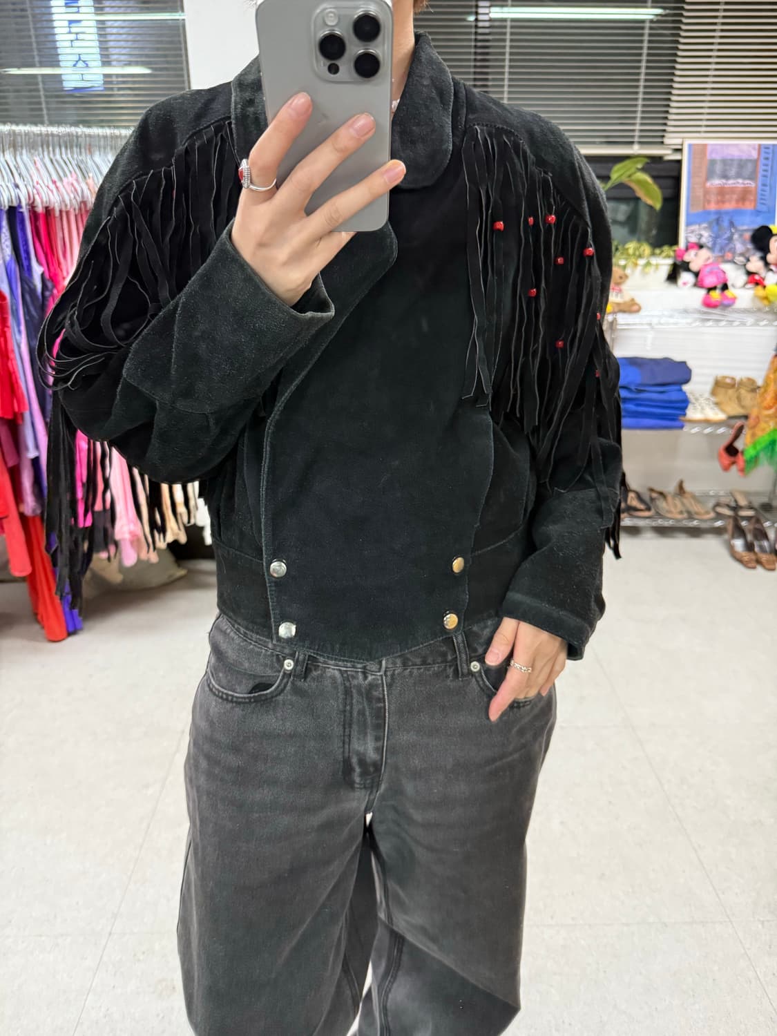 India fringe jacket 프린지자켓 상품이미지6