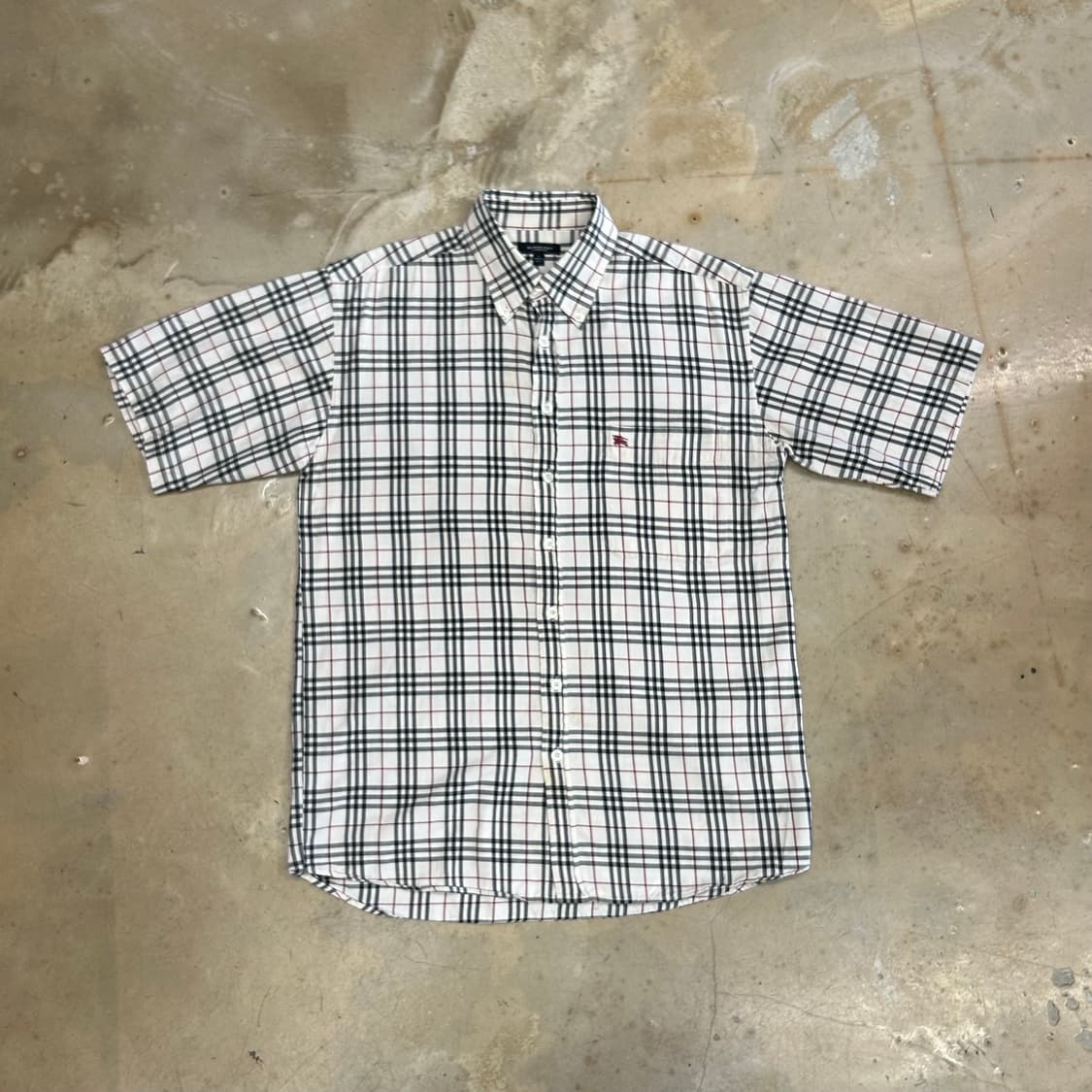 L 버버리 노바체크 반팔 셔츠 상품이미지2