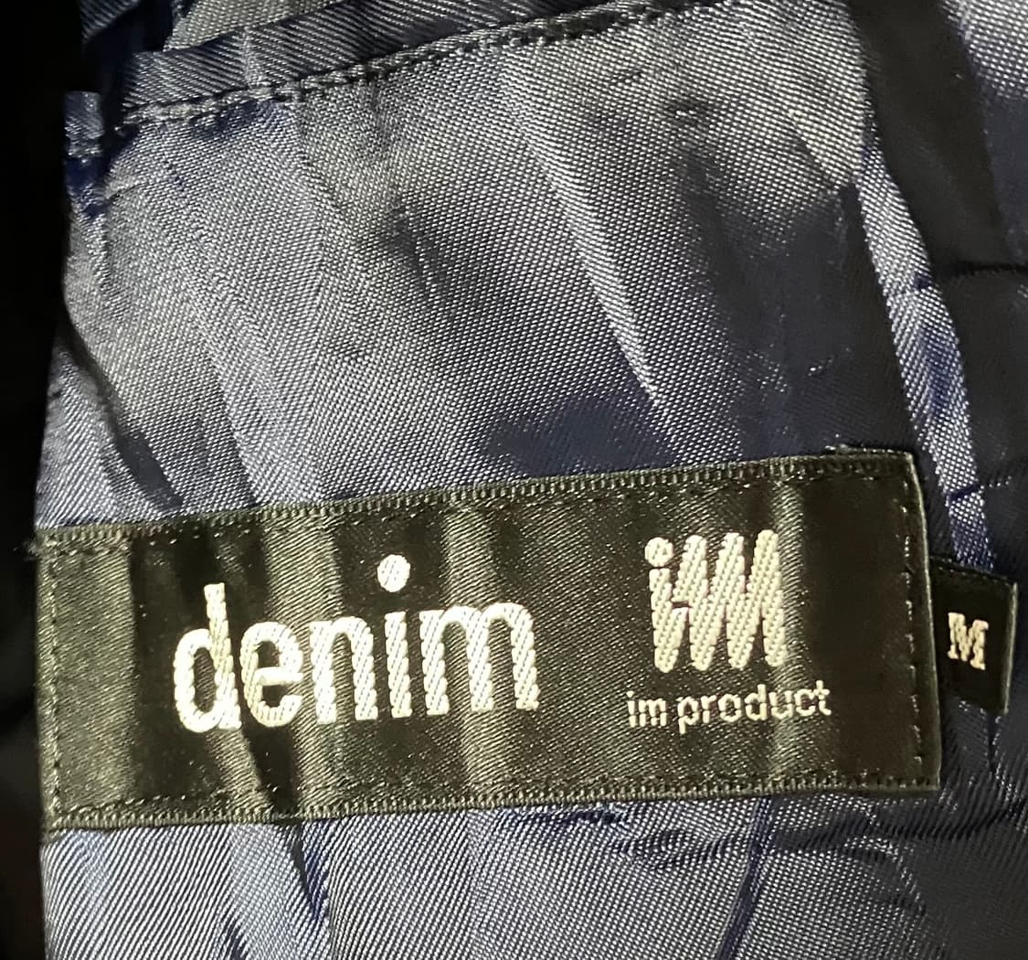 Im product denim black coat 상품이미지3