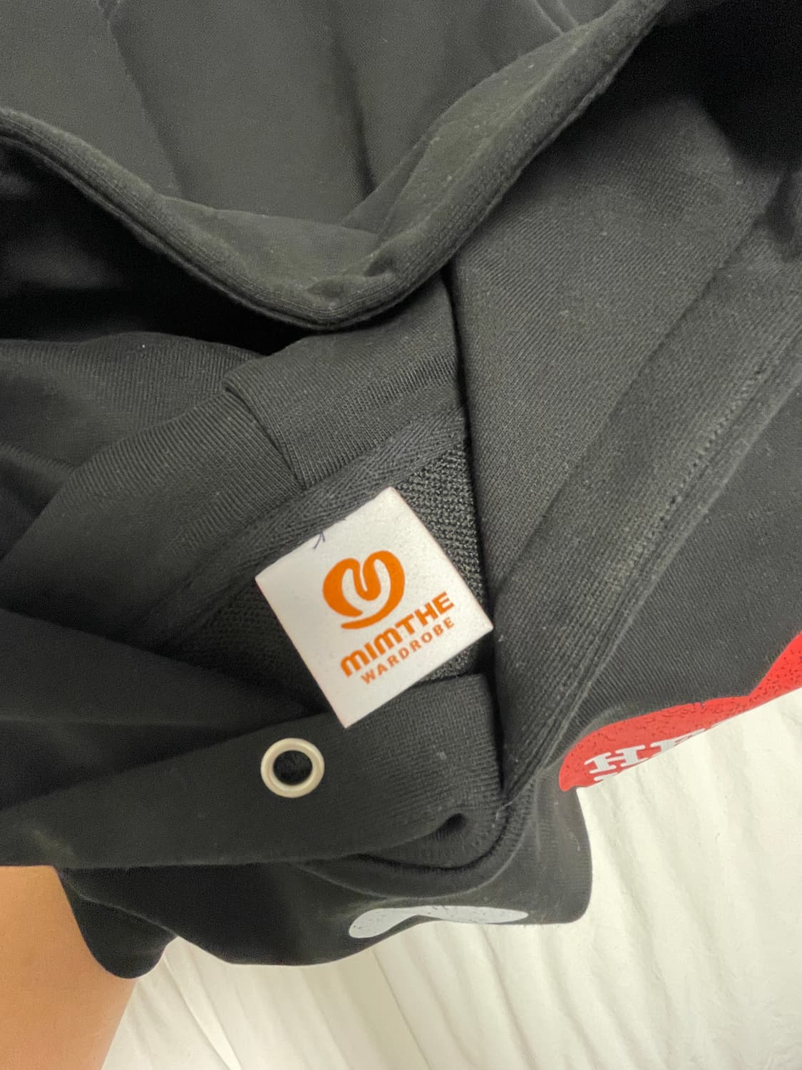 밈더워드로브 love 후드티  상품이미지2