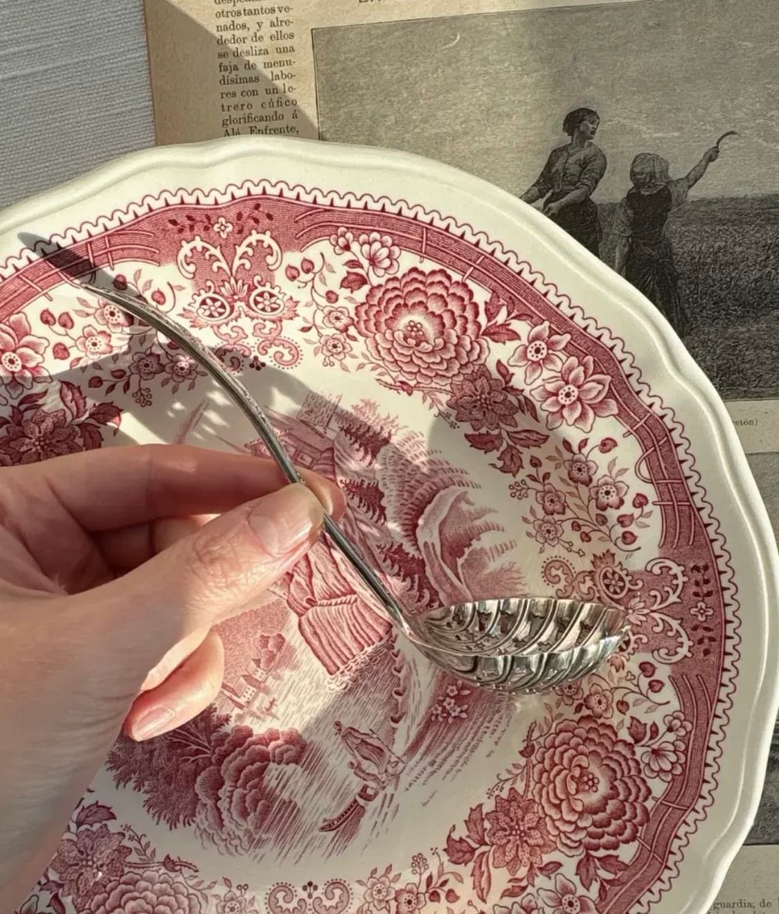 영국 앤틱 실버플레이트 슈가시프터 티스트레이너 스푼 상품이미지6