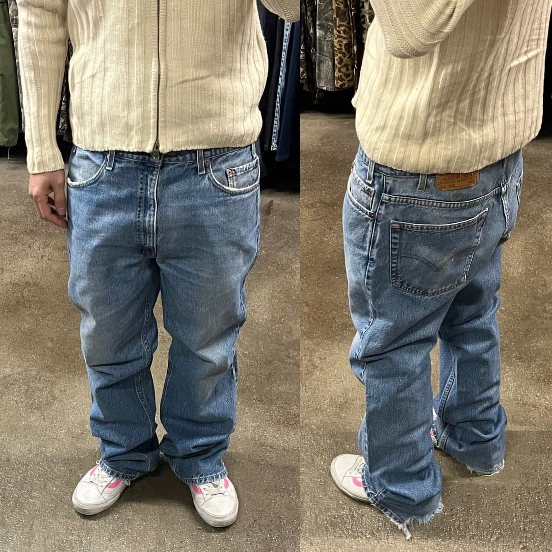 90s Levis517 데님 부츠컷 (37“) 상품이미지7