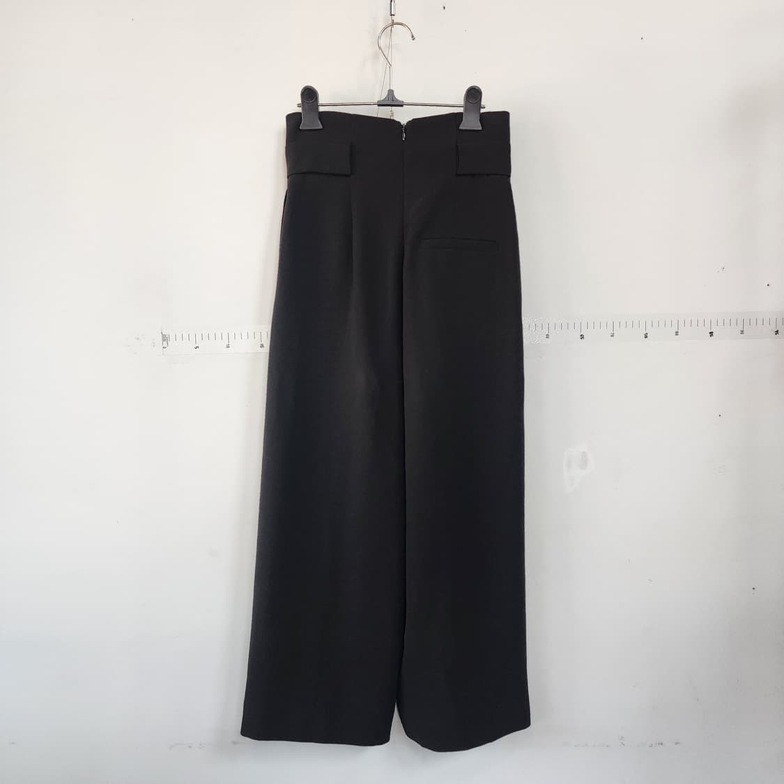 코스 블랙 와이드 핀턱 슬랙스 상품이미지3