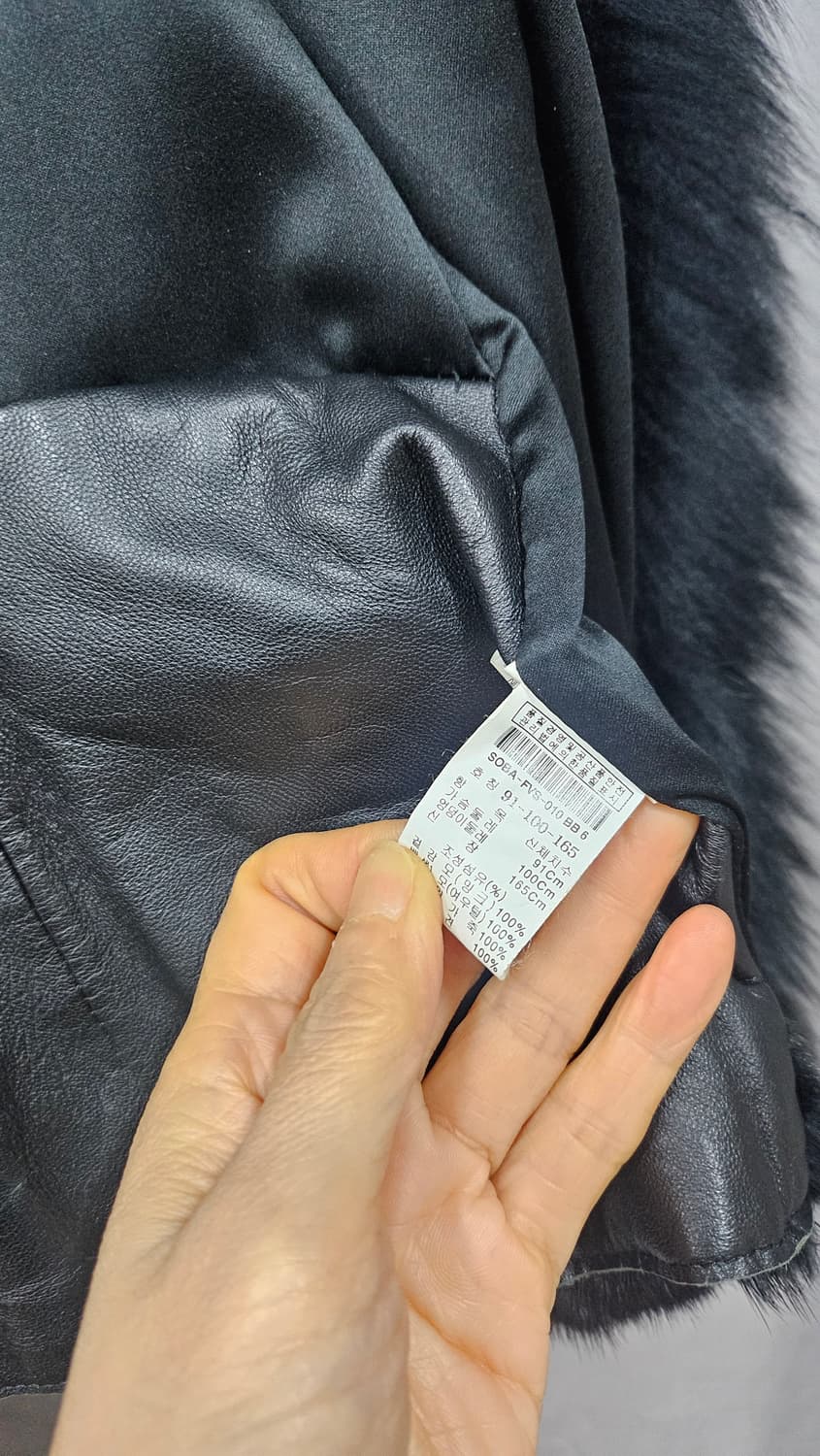 솔레지아 폭스퍼 밍크 조끼 상품이미지9