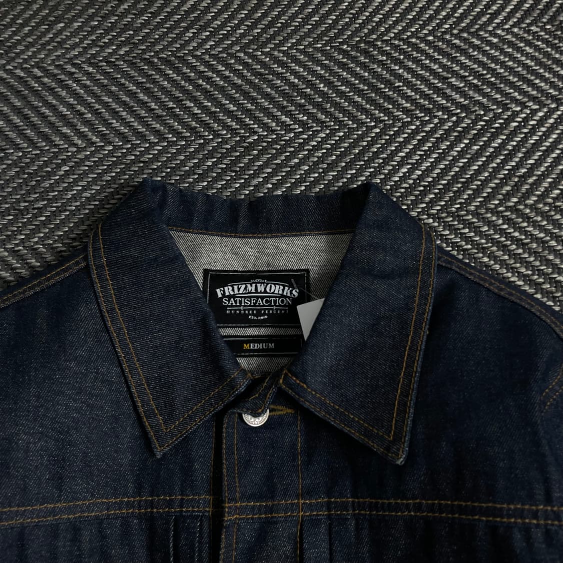 프리즘웍스 아메카지 생지 데님 트러커 자켓y 3308 상품이미지6