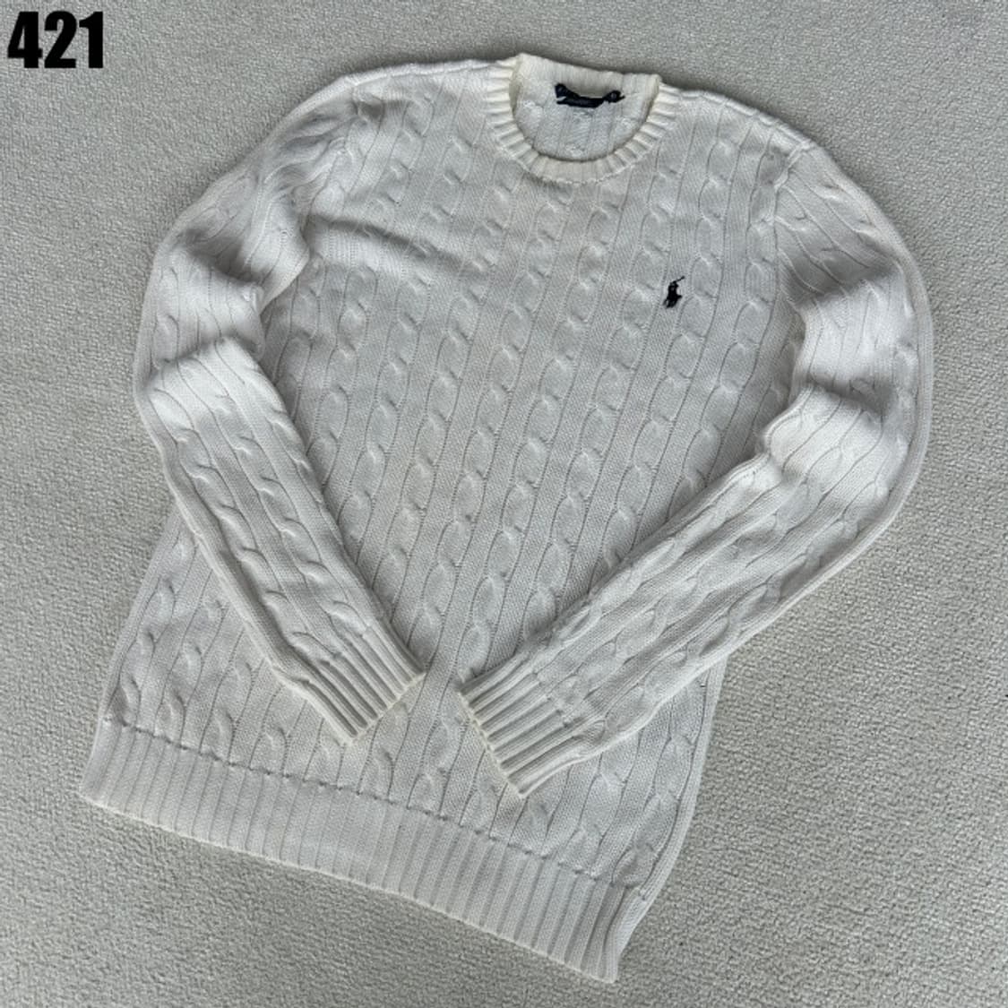 폴로 랄프로렌 니트 아이보리  상품이미지1