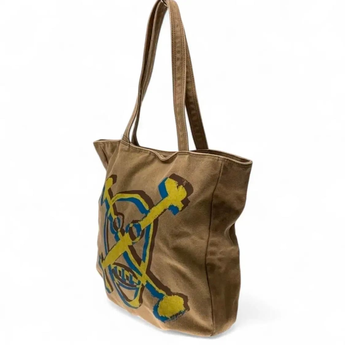 비비안 웨스트우드 펑크 캔버스 토트백 상품이미지3