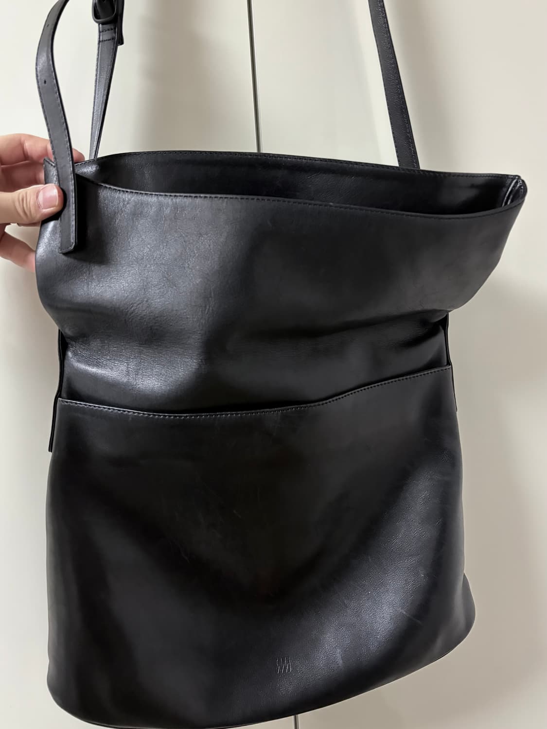 90s issey miyake 레더백 상품이미지2