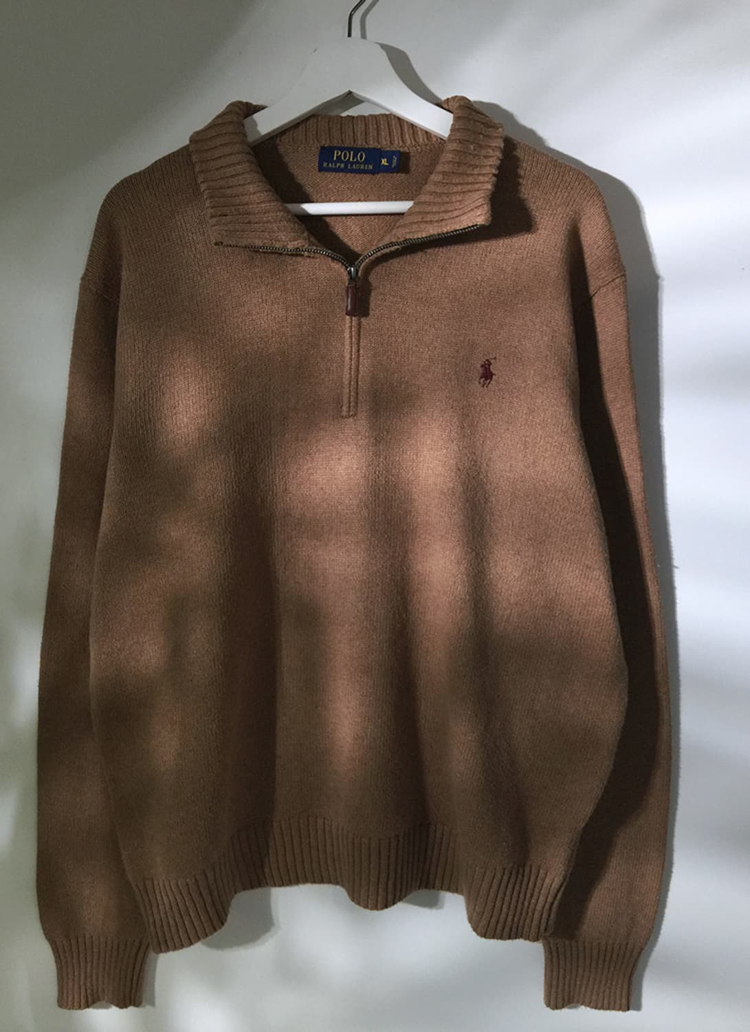 (MAN) 폴로랄프로렌 반집업 니트스웨터 XL 상품이미지5
