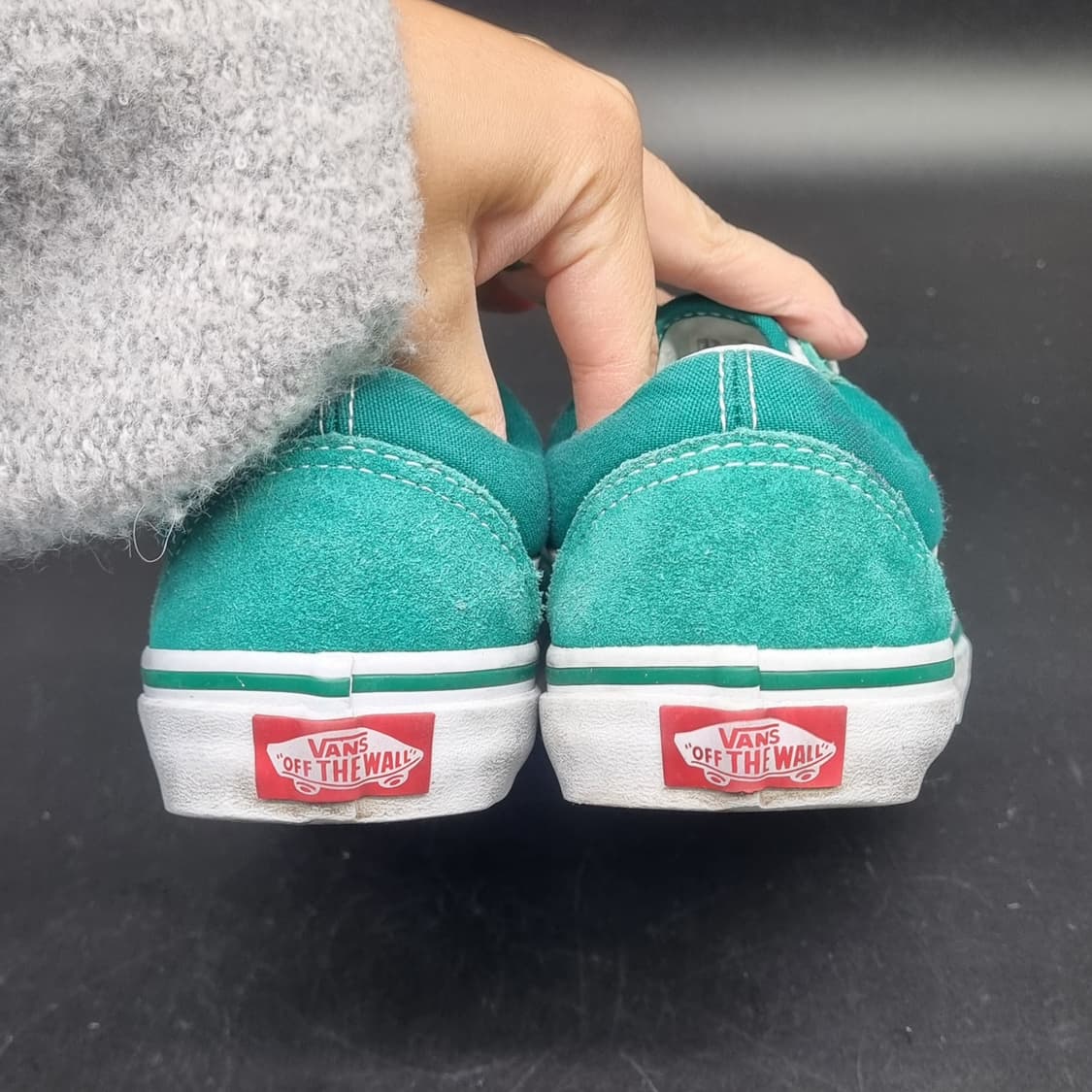 반스 올드스쿨 그린 스니커즈225 상품이미지4