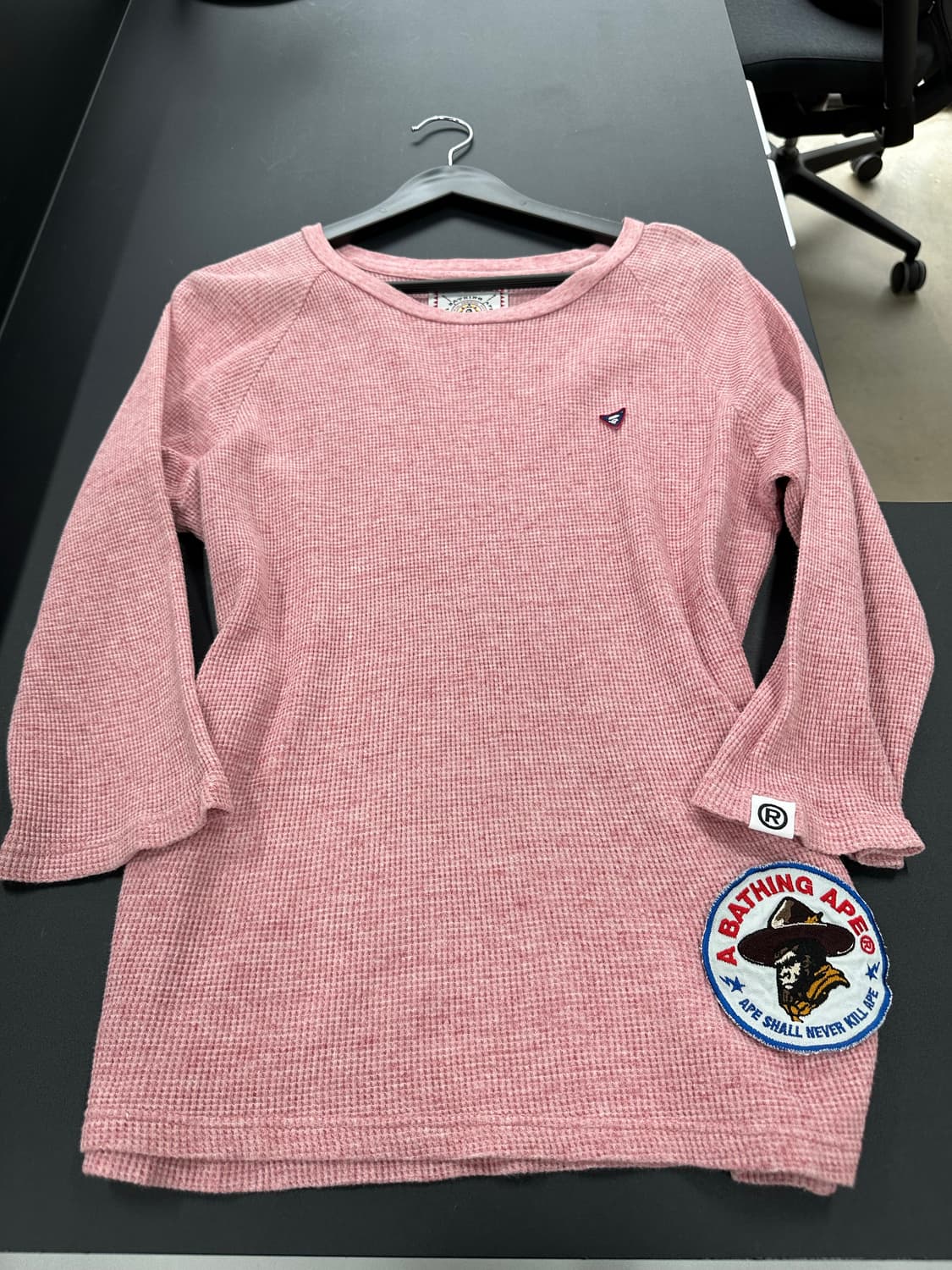 베이프 펠로우쉽 와플 롱슬리브 상품이미지5