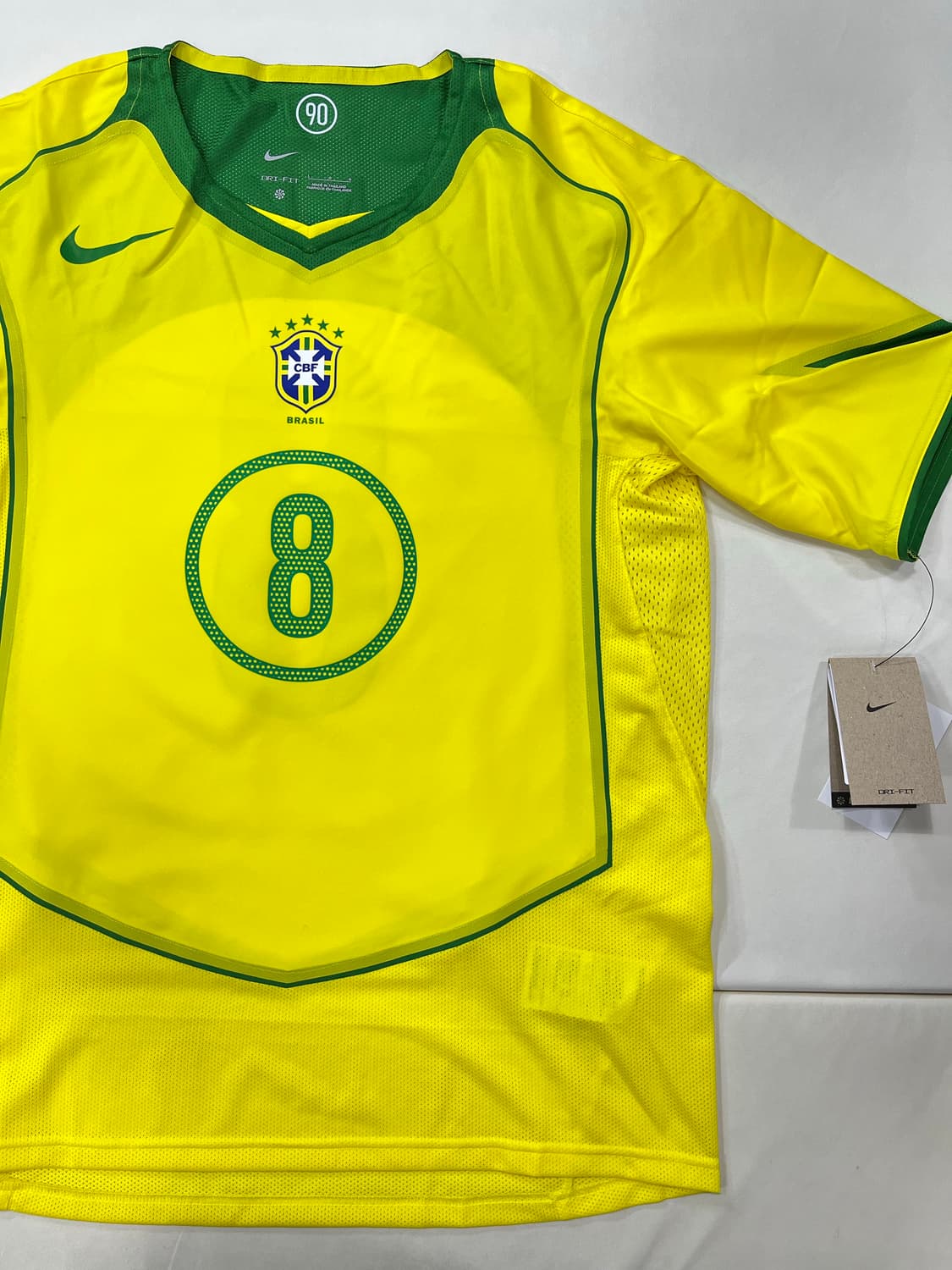 나이키 04-06 브라질 홈 어센틱 히카르두 카카 (새제품) 상품이미지5