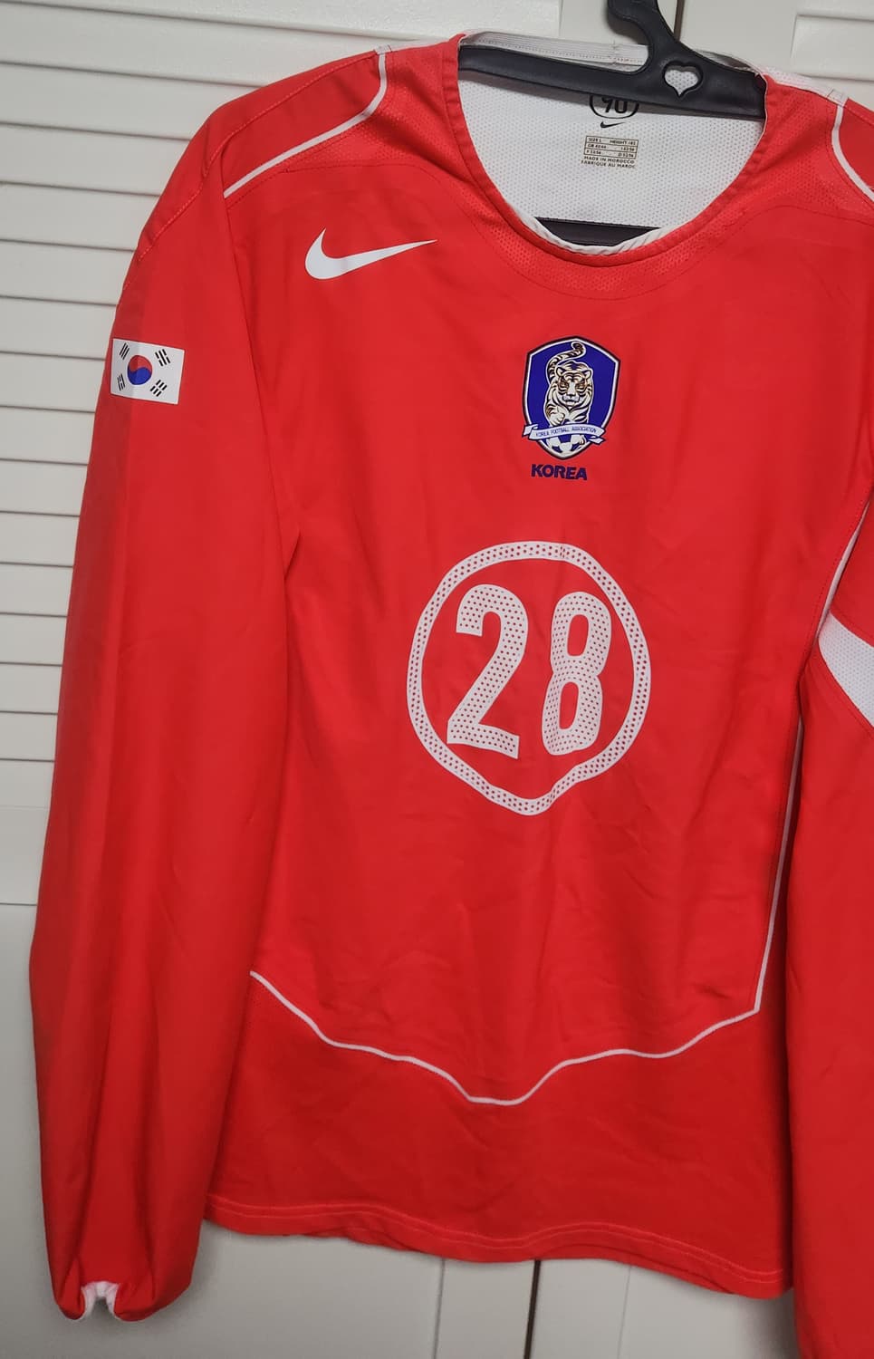 04-06 대한민국 지급용 긴팔 홈 나이키 유니폼 상품이미지2