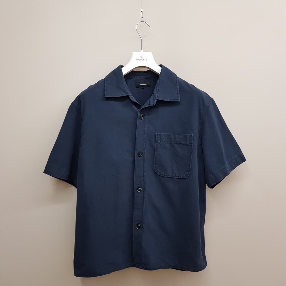 한섬 시스템 2024  반팔 코튼 셔츠 105사이즈 상품이미지1