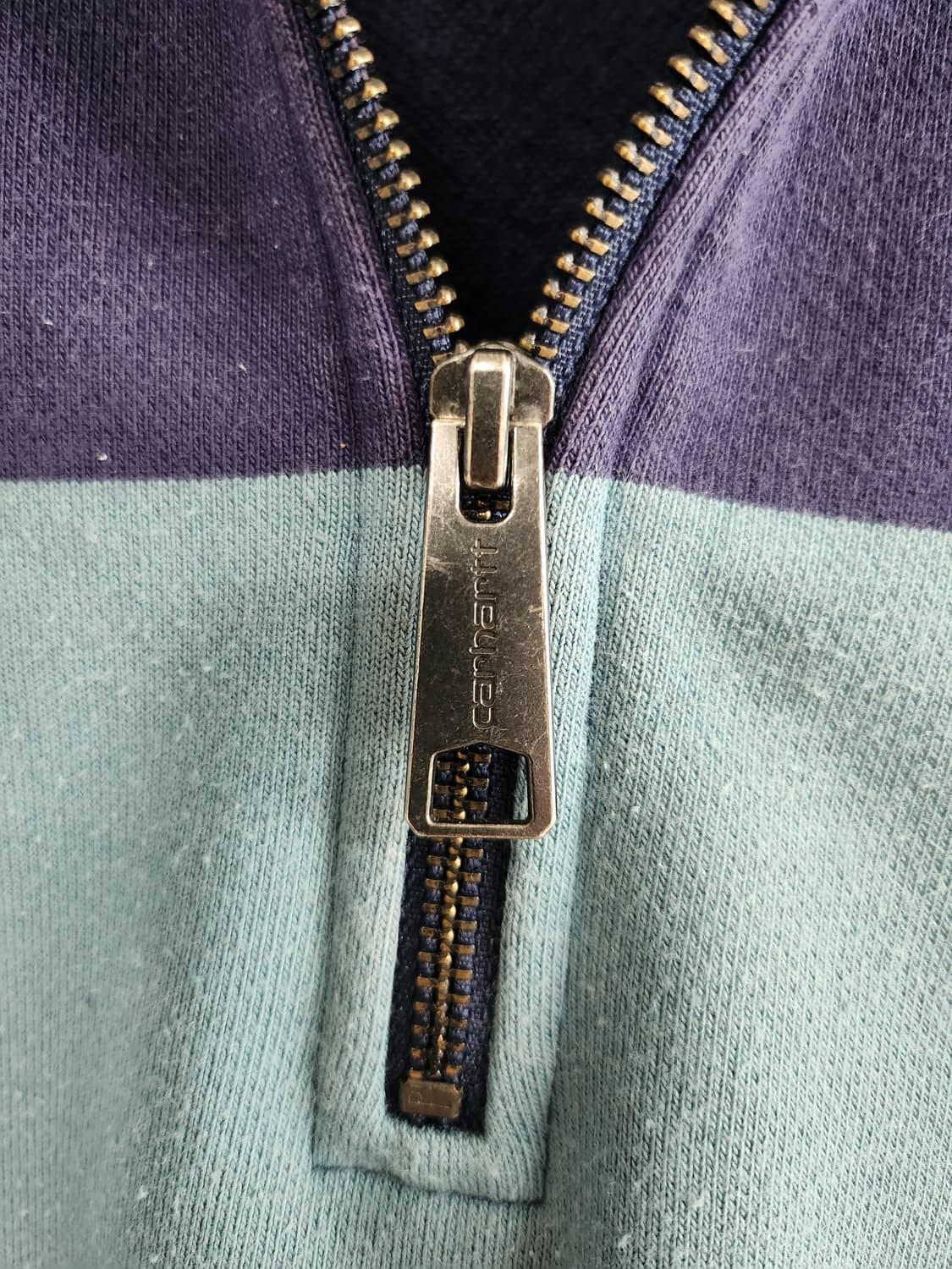 칼하트 스트라이프하프집업(XL 상품이미지7