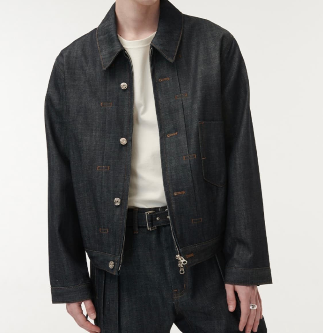 세터 카마로 집 데님 트러커 자켓 인디고 M 상품이미지3