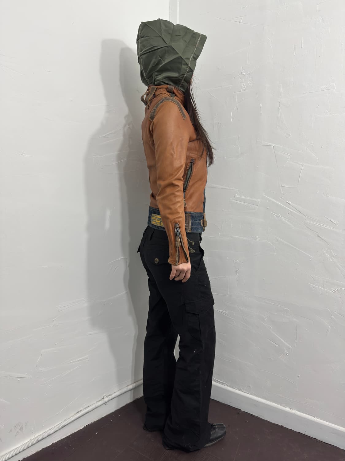 avirex design leather jacket 상품이미지7