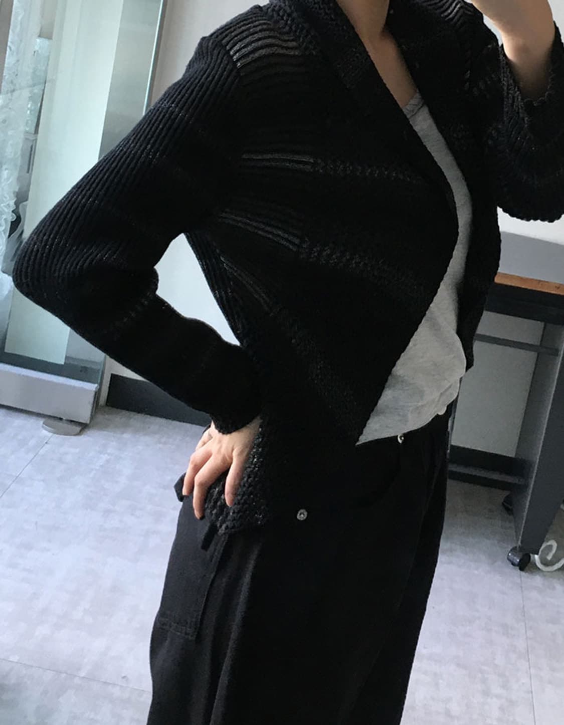 open knit cardigan 상품이미지5