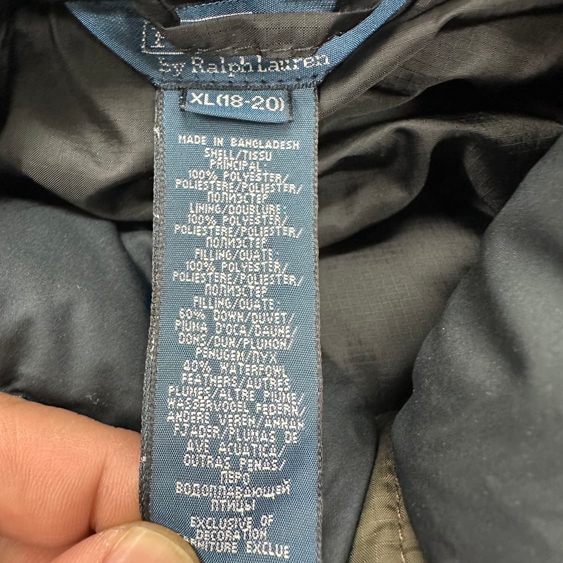 폴로랄프로렌 푸퍼 다운 패딩 상품이미지5