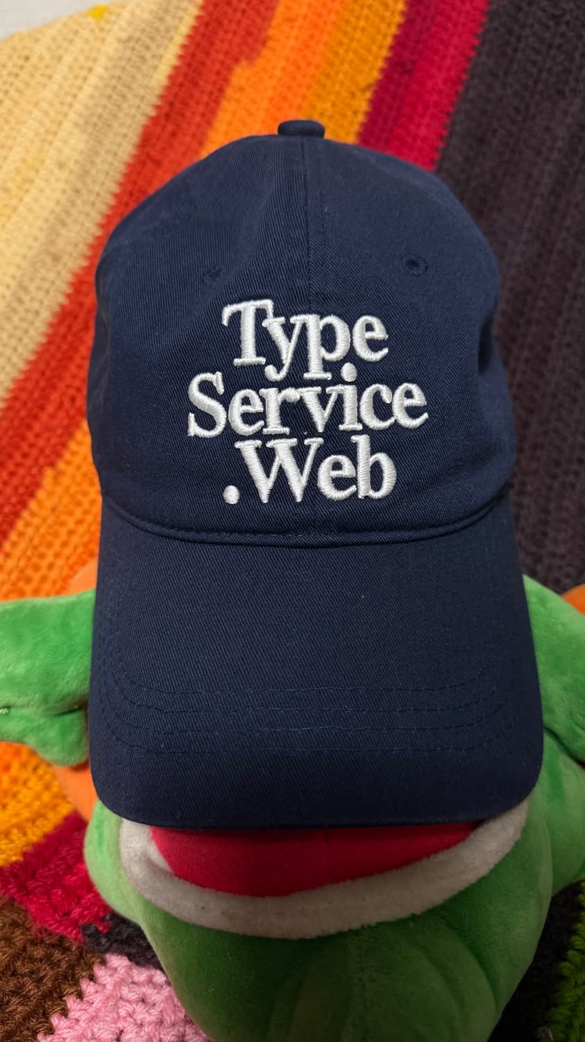 타입서비스웹 네이비 볼캡 상품이미지1