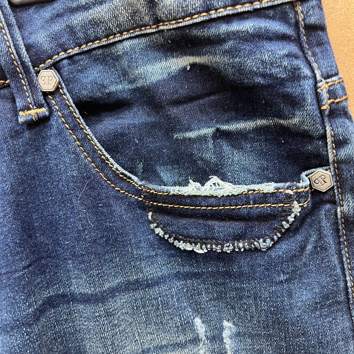 필립플레인 스트레이트 컷 데님 상품이미지8