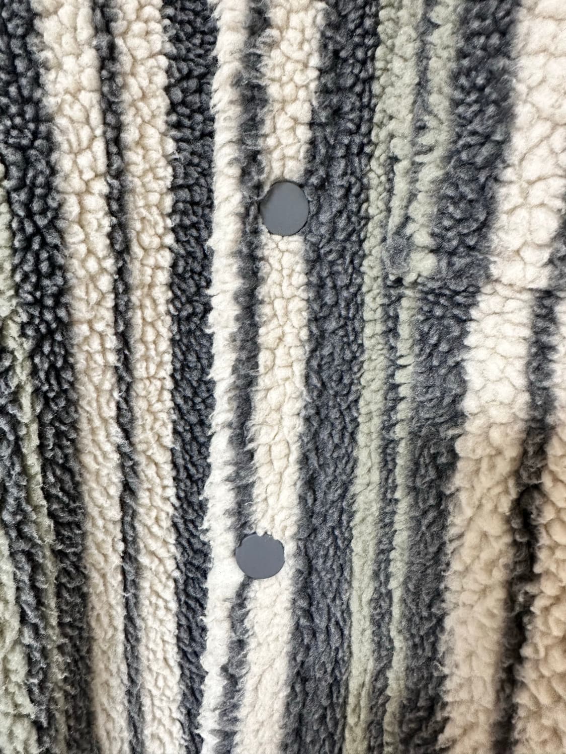 자라 스트라이프 쉐르파 자켓 (L-XL) 상품이미지5