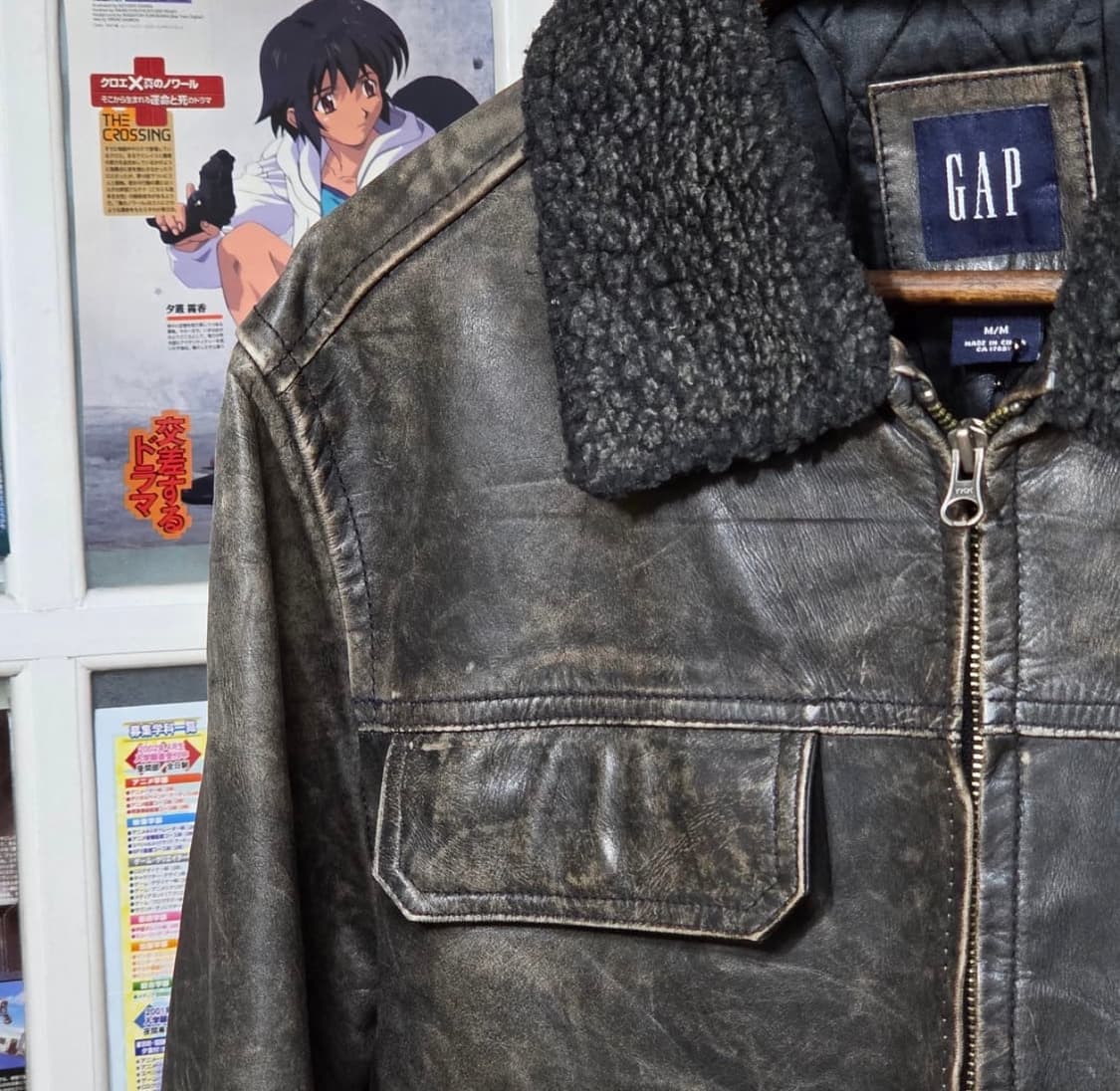 00‘s 올드갭 소가죽 자켓 상품이미지2