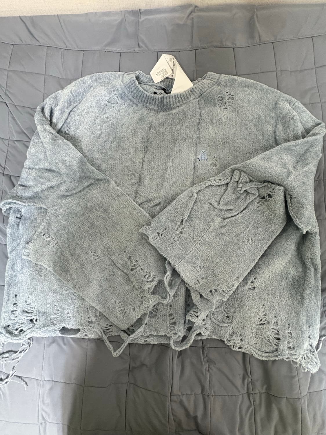 Doublet oversize distressed Sweater 상품이미지3