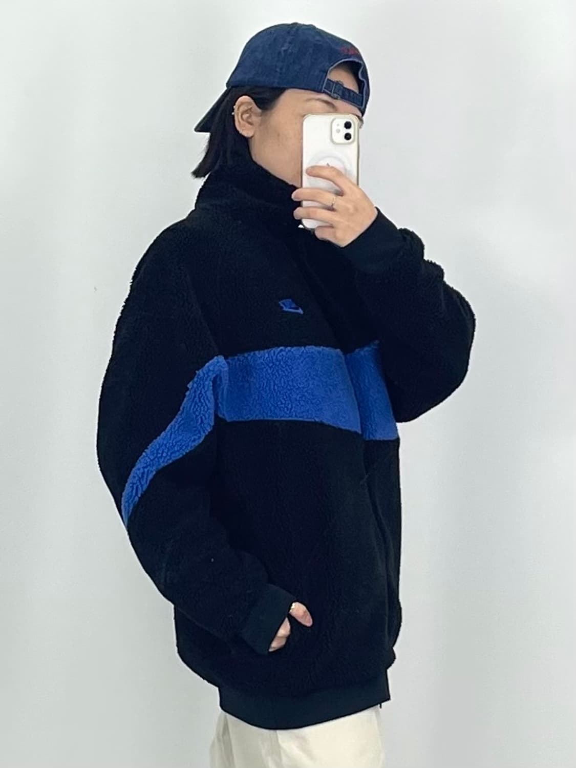  [XL]나이키 리버시블 블루 패딩  상품이미지3