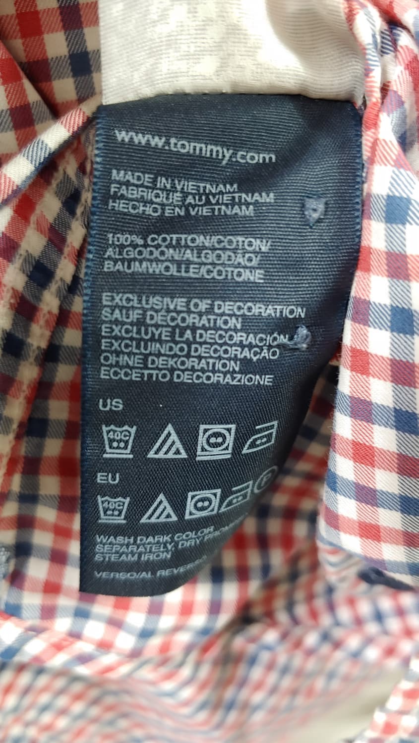 95 타미 체크셔츠 740 상품이미지5