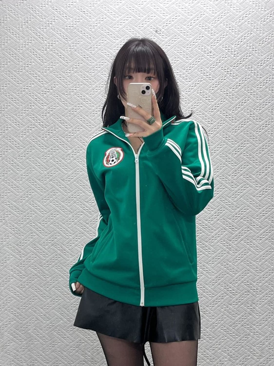 아디다스 올드스쿨 희귀 멕시코 FMF 국대 져지 집업 95 C10934 상품이미지2