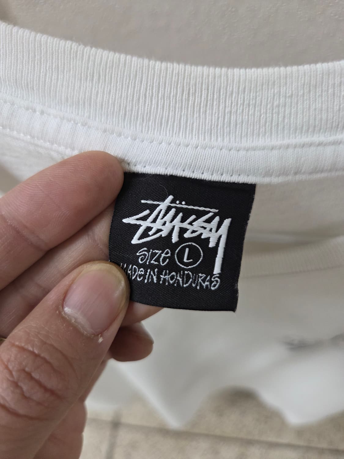 스투시 반팔티 L 상품이미지3