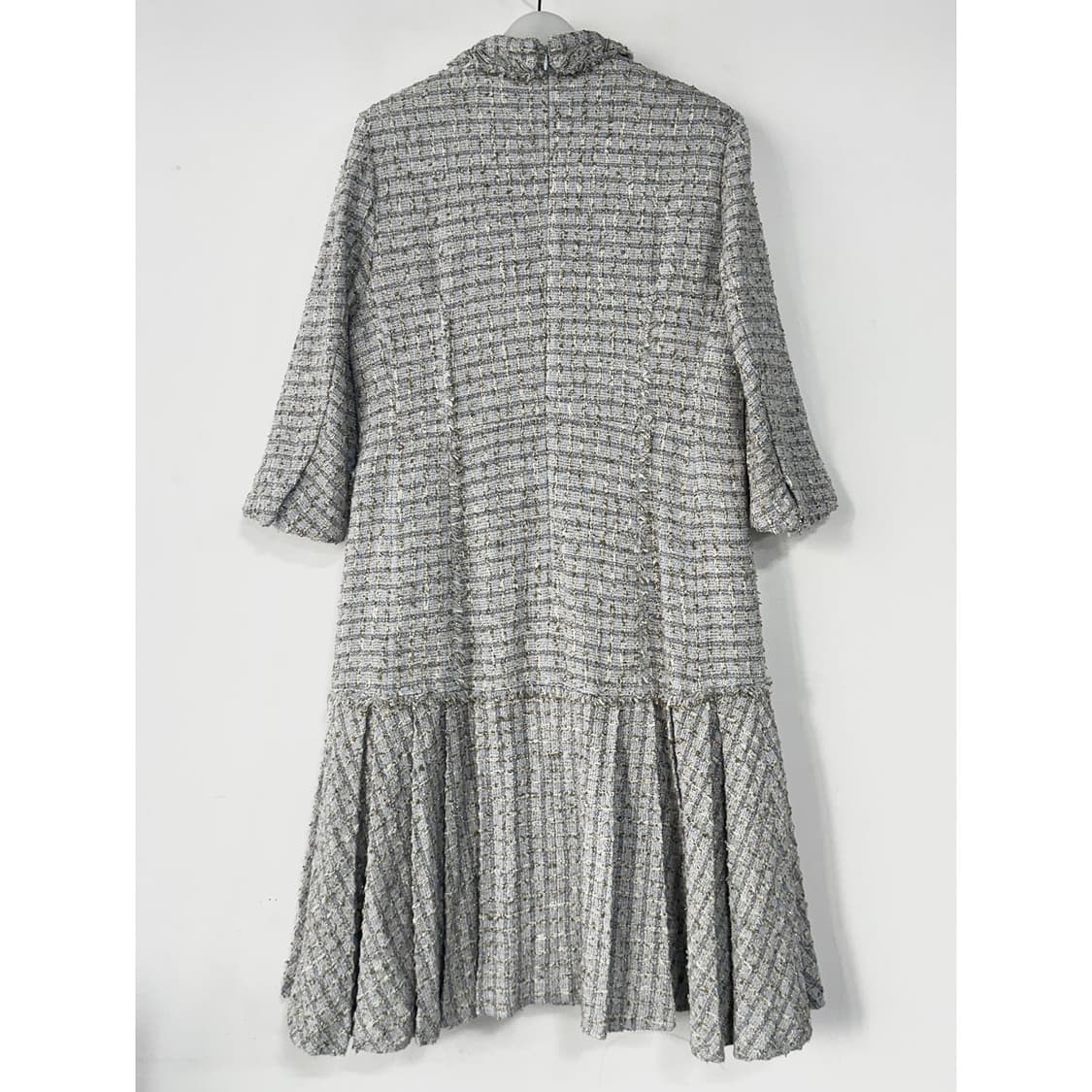 마인 더블 브레스트 린톤 트위드 원피스 상품이미지5