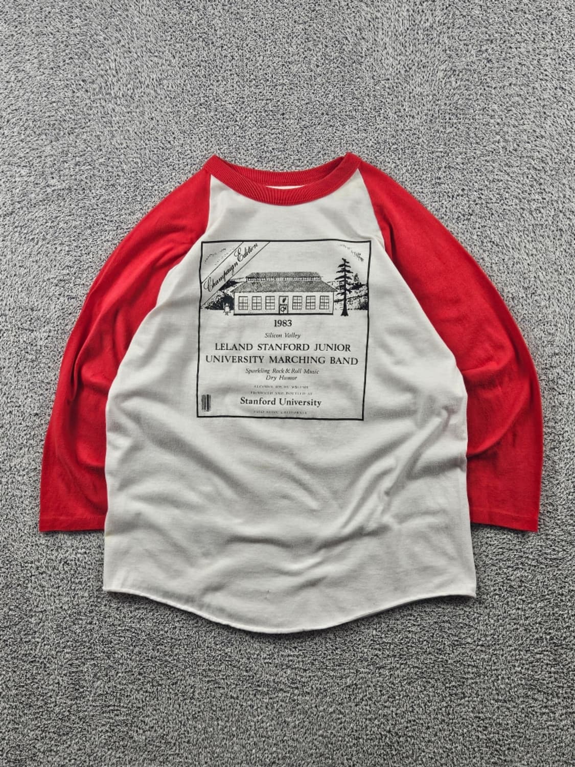 1983 스탠포드 유니버시티 싱글스티치 롱슬리브 (M추정)/ 11380 상품이미지2