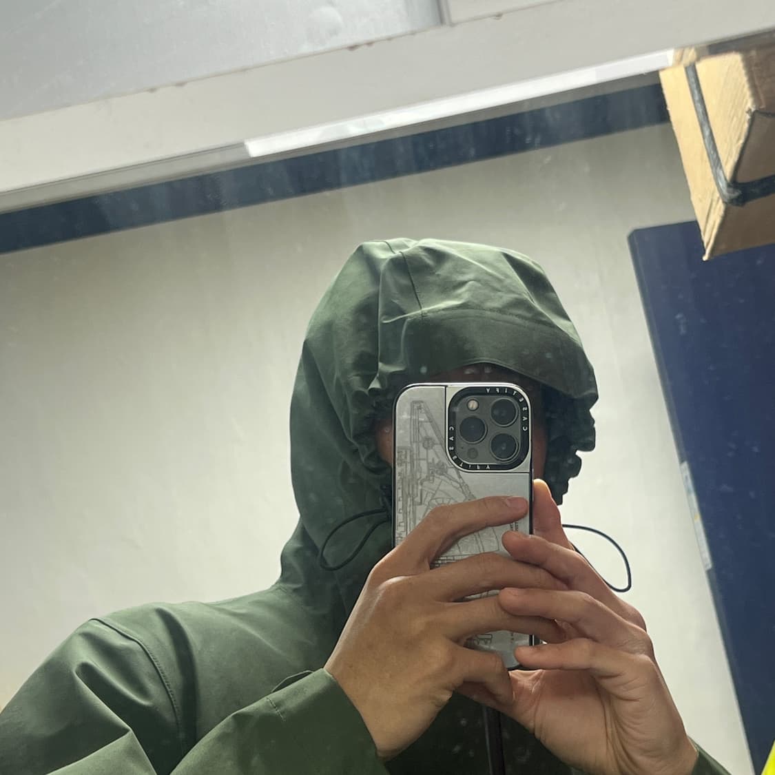 XL / 무인양품 무지(MUJI) 후드 바람막이 상품이미지3