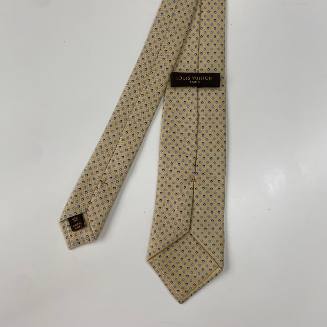 루이비통 (LOUIS VUITTON) 심플로고 정품 명품넥타이 7.8cm 상품이미지3