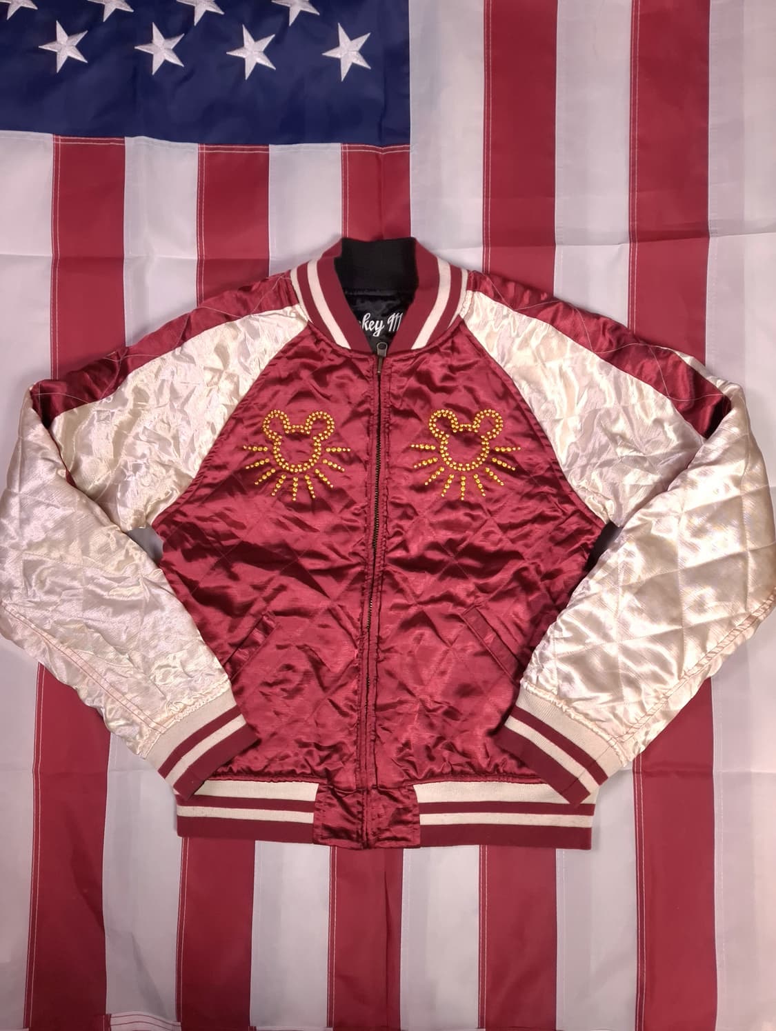 오리지날 일본판 도쿄디즈니 우먼 미키마우스 리버서블 스카쟌 상품이미지10