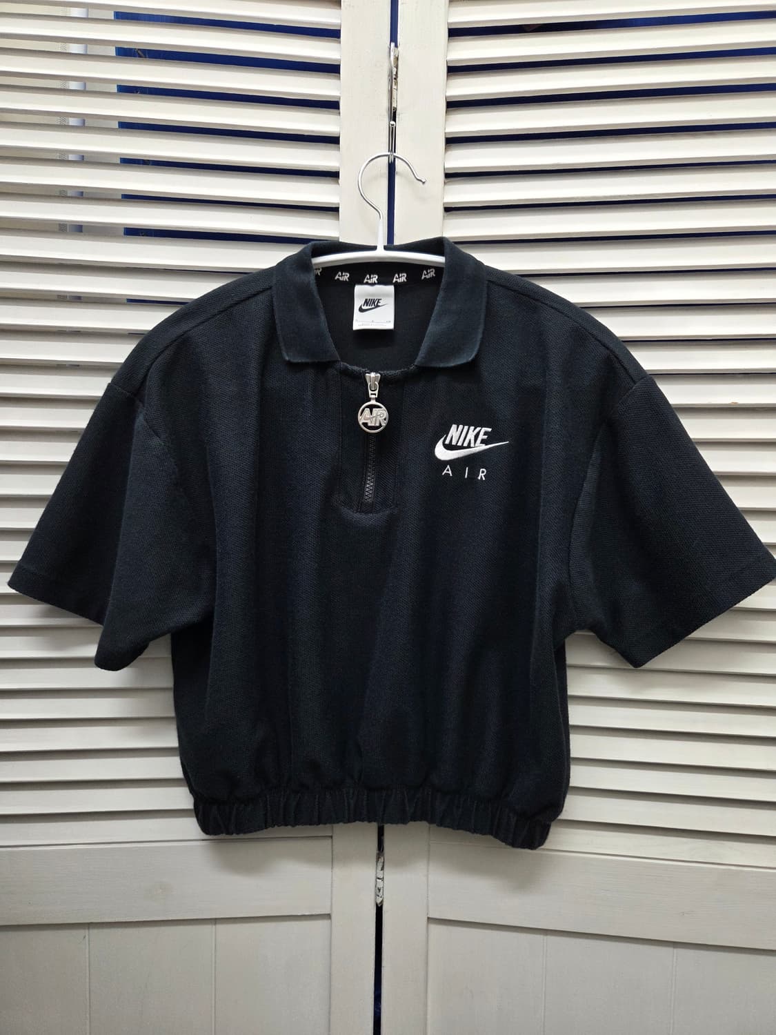 나이키 NSW 크롭 카라 티셔츠 상품이미지1