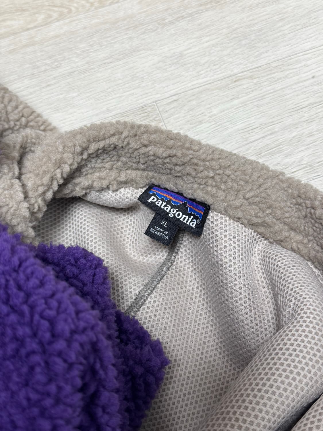 XL 파타고니아 레트로 플리스 자켓 베이지 상품이미지2